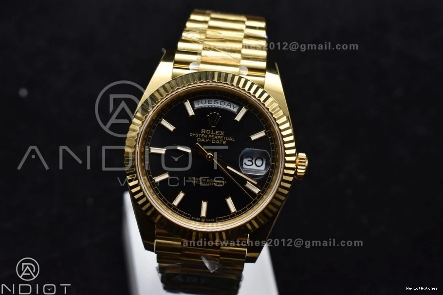 Date President On Bracelet Weight) Black YG Supportive Stick VR3255 ARF Day 228238 40 Dial Best 659 Edition 1:1 (Gain 0409